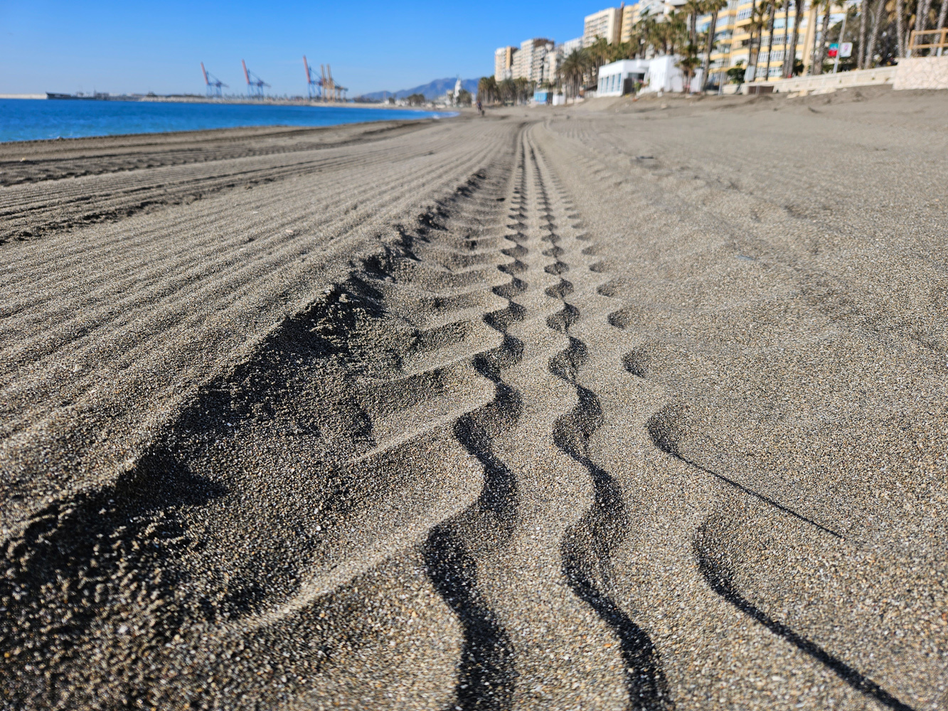 Samsung Galaxy S23 camera samples sand tracks