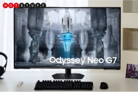 Samsung’s new Odyssey Neo G7 gaming monitor is its first flat Mini-LED model