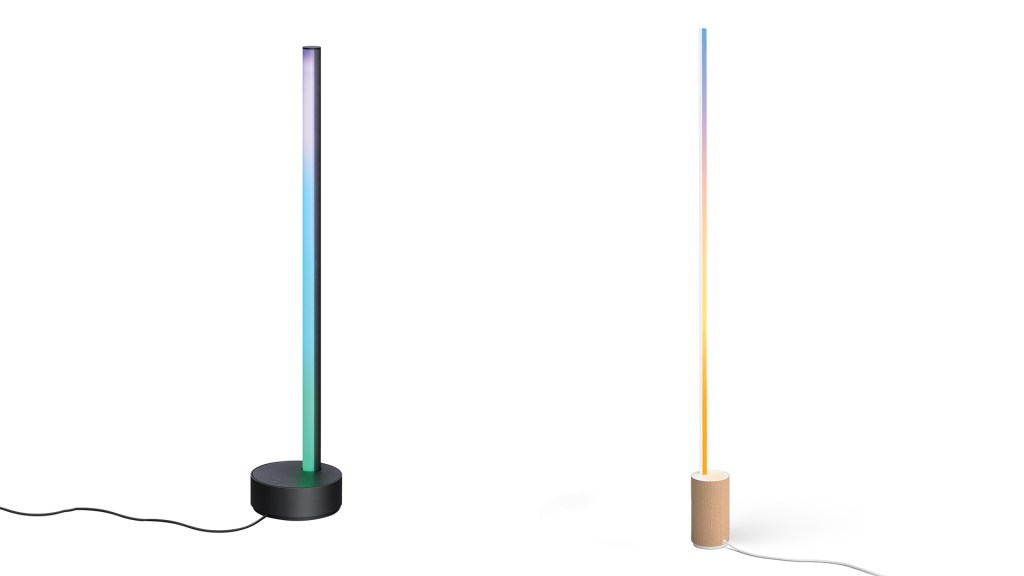 Philips Hue floor and table lamps