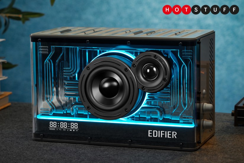 The Edifier QD35 Bluetooth speaker has major TRON vibes