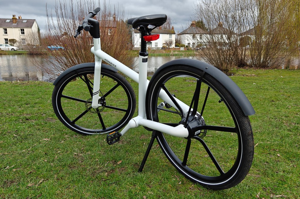 Honbike U4 ebike review rear