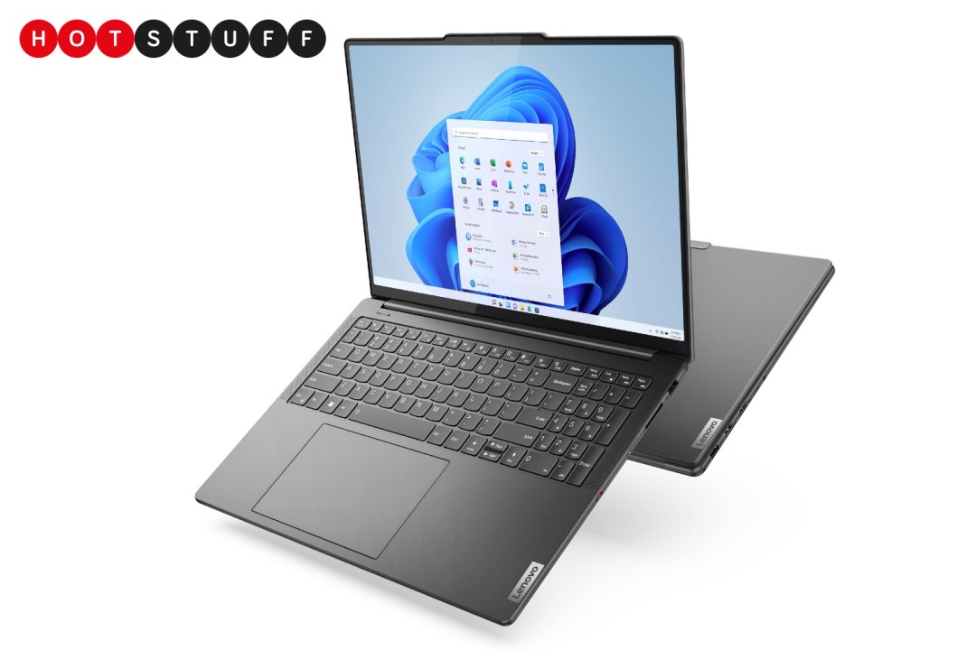 Lenovo Yoga Pro 9i laptop on a white background