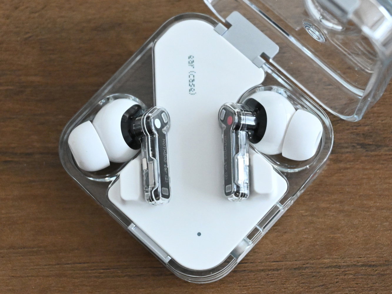 Nothing Ear 2 review buds in case