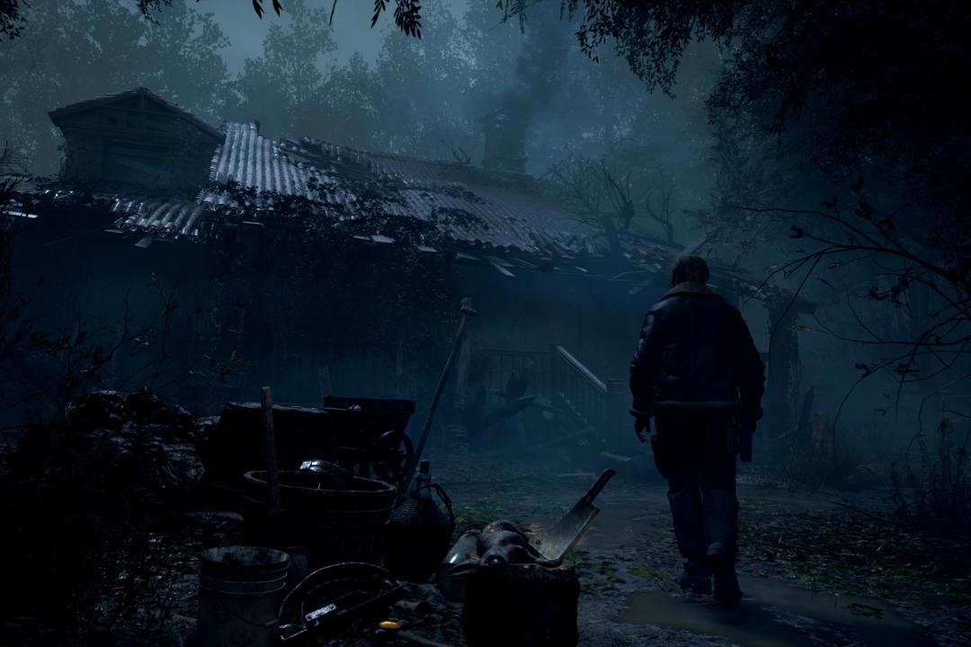 Resident Evil 4 remake first house