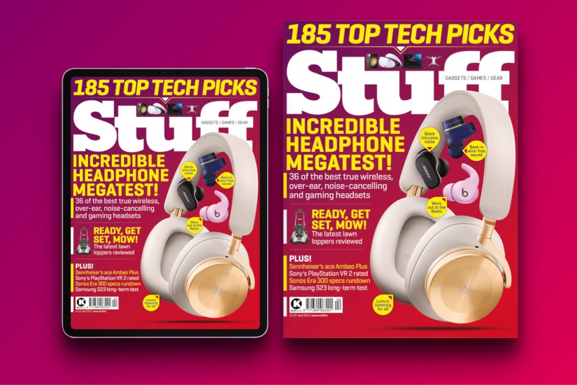 Find your next aural upgrade: Headphone megatest in the latest issue of Stuff Magazine!