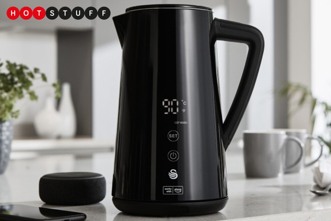 Swan's latest kettle puts Alexa in charge of your brews