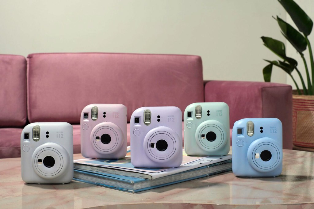 The Fujifilm Mini 12 is available in five colours 