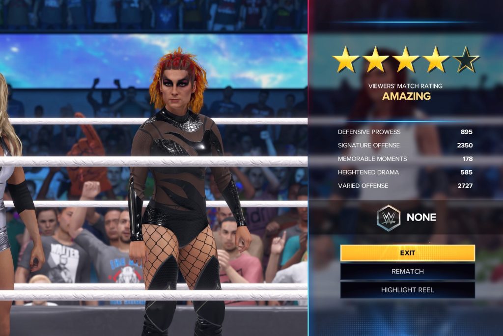 Becky Lynch vs Trish Stratus - Steel Cage Match, WWE2K23