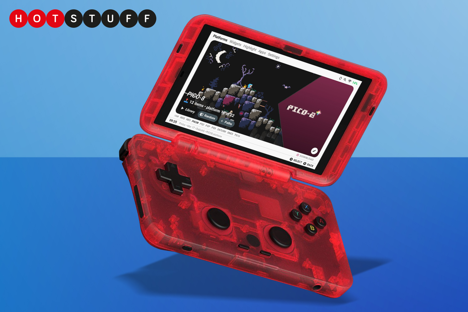 The Retroid Pocket Flip is a clamshell handheld for retrogaming on