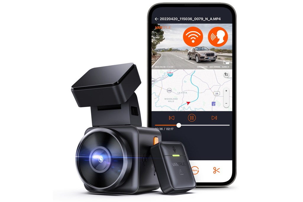 Vantrue launched the first 4 Channel dash cam with a rear cabin camera