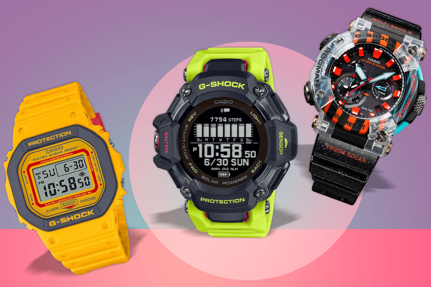 Best Casio G-Shock watch 2024: eye-catching classics and feature-packed  fitness trackers