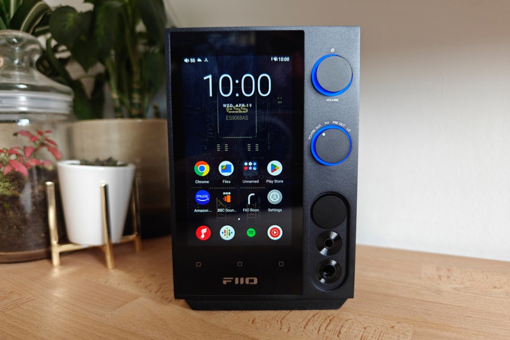 Fiio R7 review homescreen