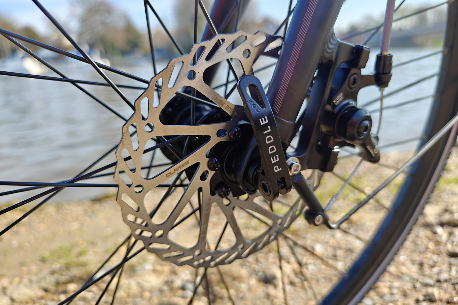 Peddle Ride review disc brakes