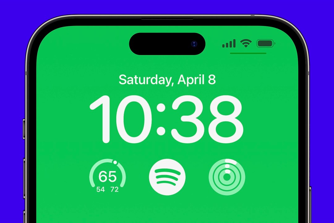 Spotify iPhone Lock Screen Widget