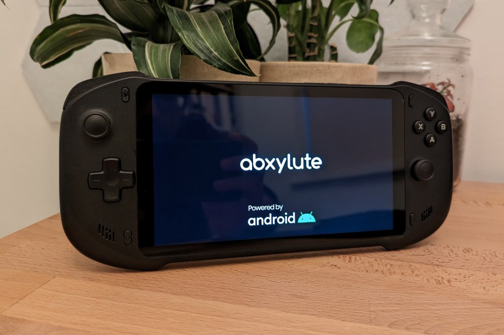 Abxylute handheld review boot screen