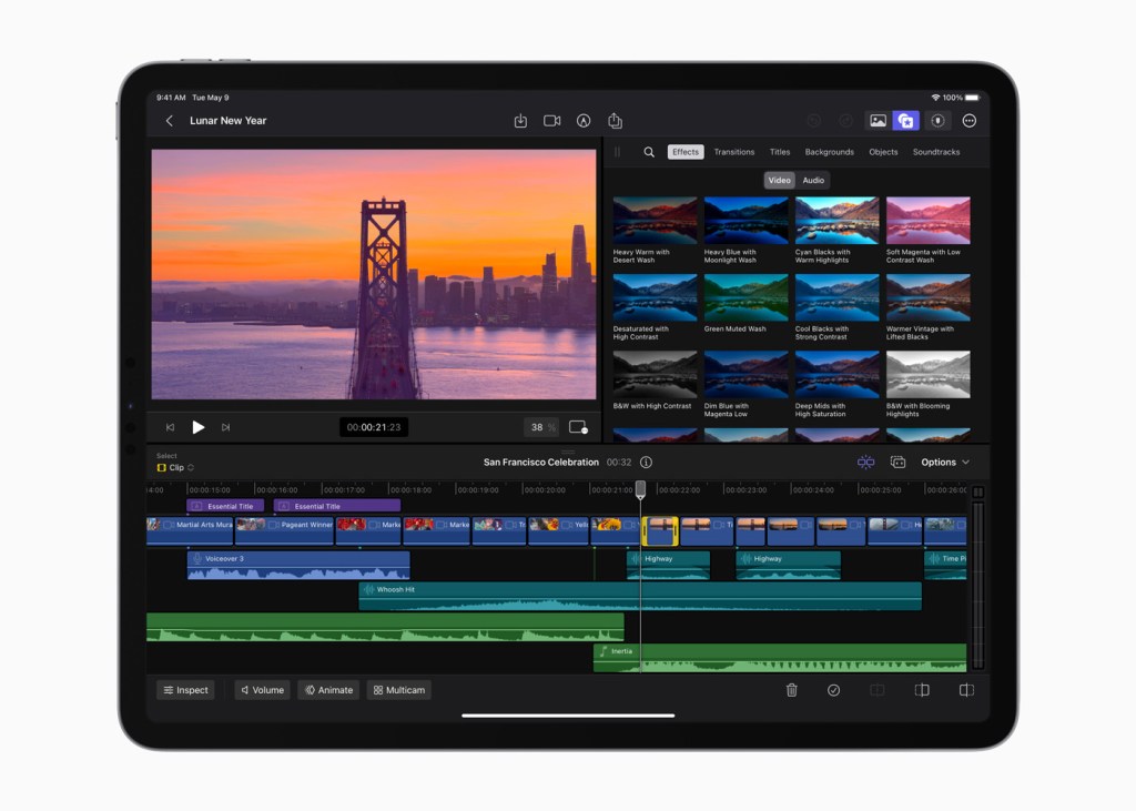 Apple iPad Final Cut Pro