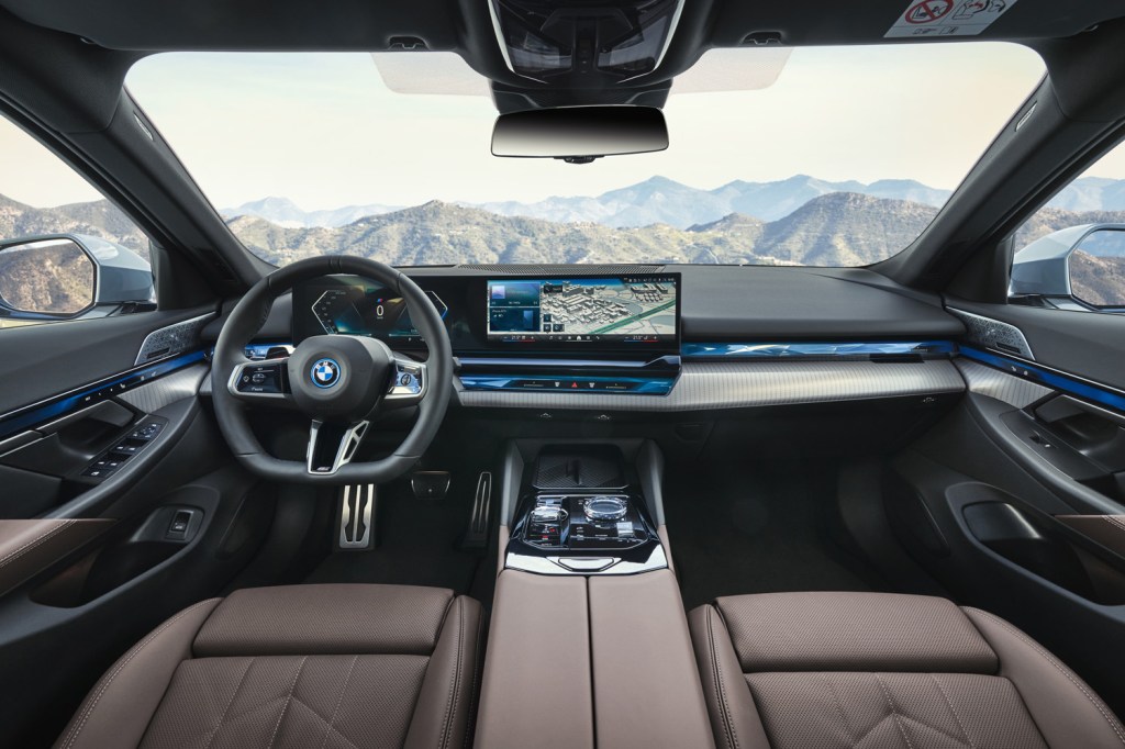 BMW i5 dashboard