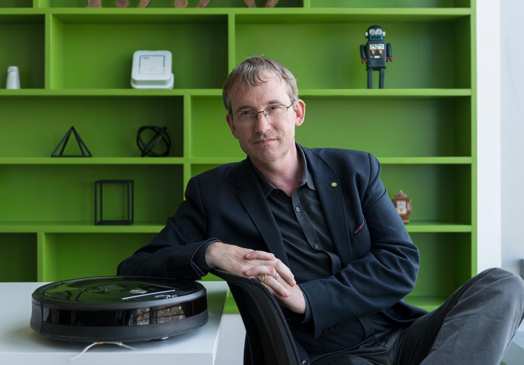 Colin Angle, CEO of iRobot