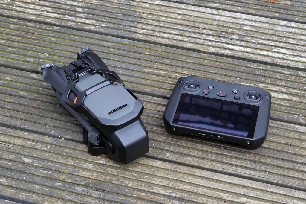 DJI Mavic 3 Pro review folded with controller