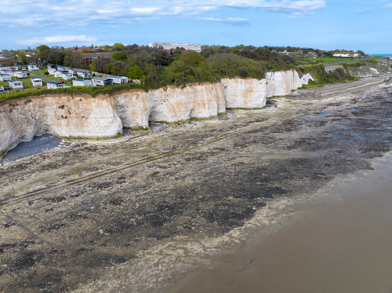 DJI Mavic 3 Pro still samples cliffs wide