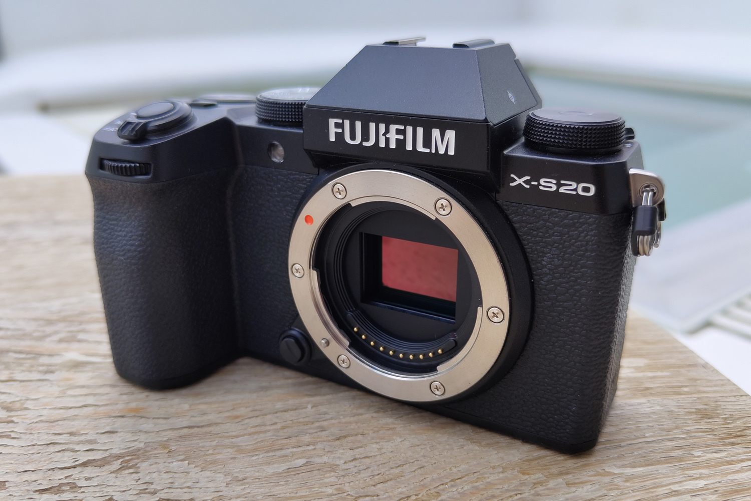 Fujifilm X-S20 review sensor