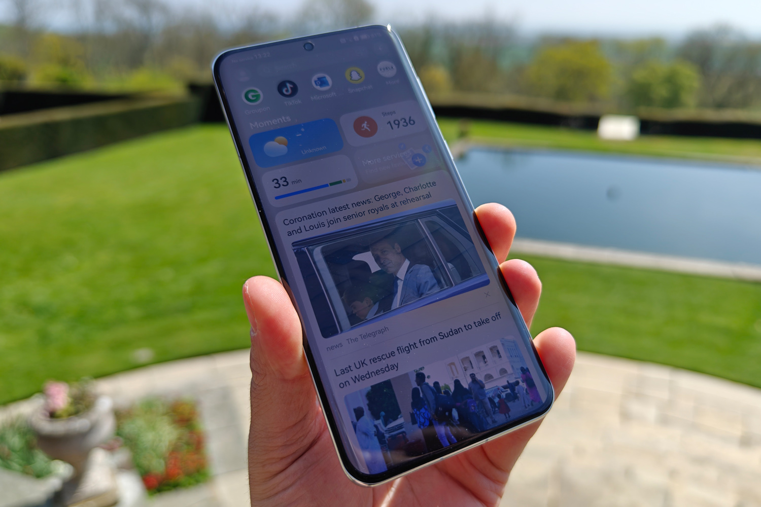 Huawei P60 Pro hands-on discover page