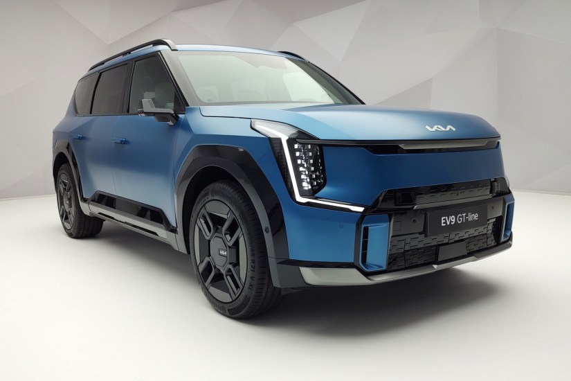 Big, brash Kia EV9 electric SUV is designed firmly for families