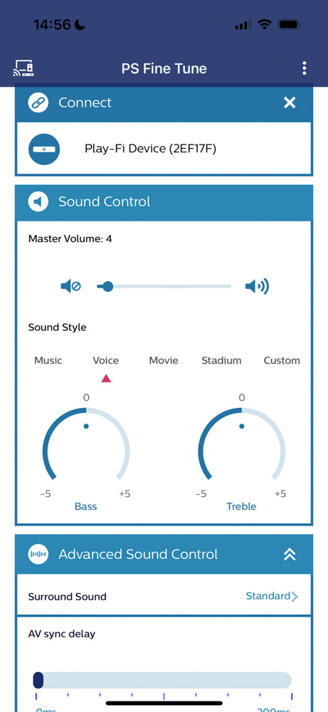 Philips Fidelio FB1 review sound control