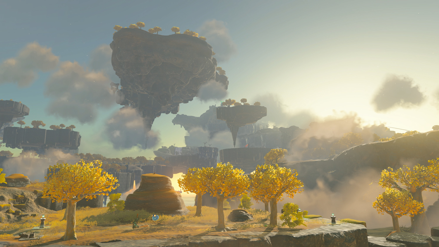 Zelda Tears of the Kingdom review floating islands
