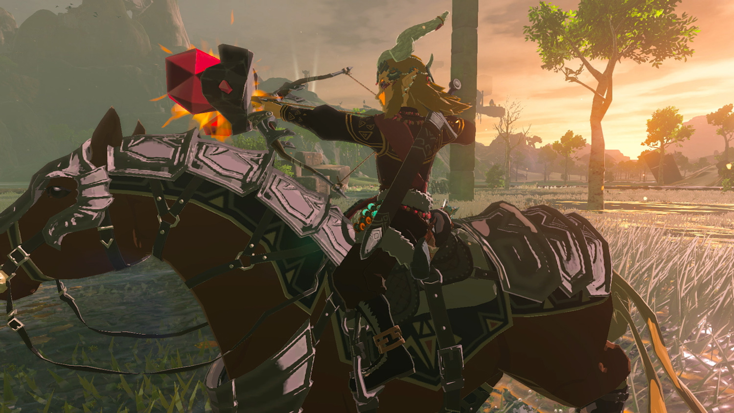 Zelda Tears of the Kingdom review horseriding