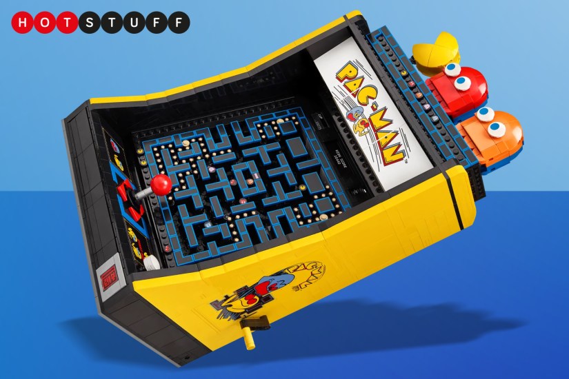 Lego’s new 2650-piece brick-built Pac-Man arcade cab will drive you dotty