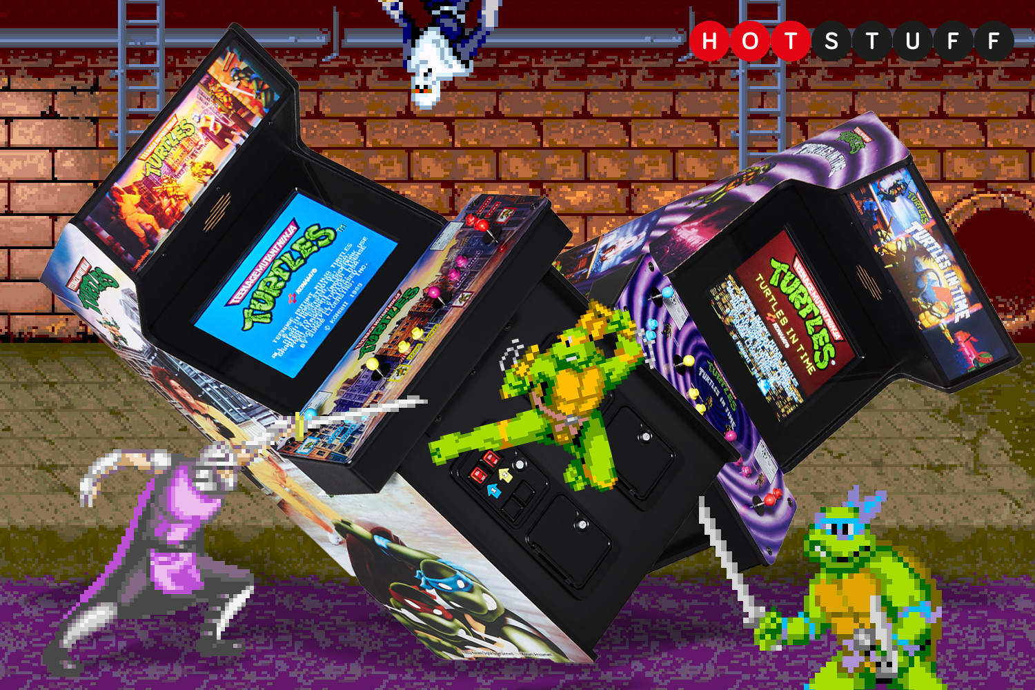Get some Turtle Power with these Quarter Arcades Teenage Mutant Ninja ...
