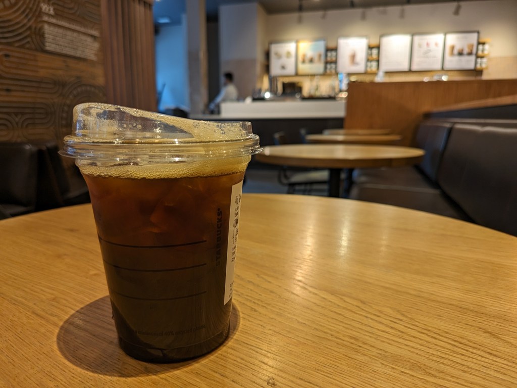 Google Pixel Fold camera samples indoors coffee
