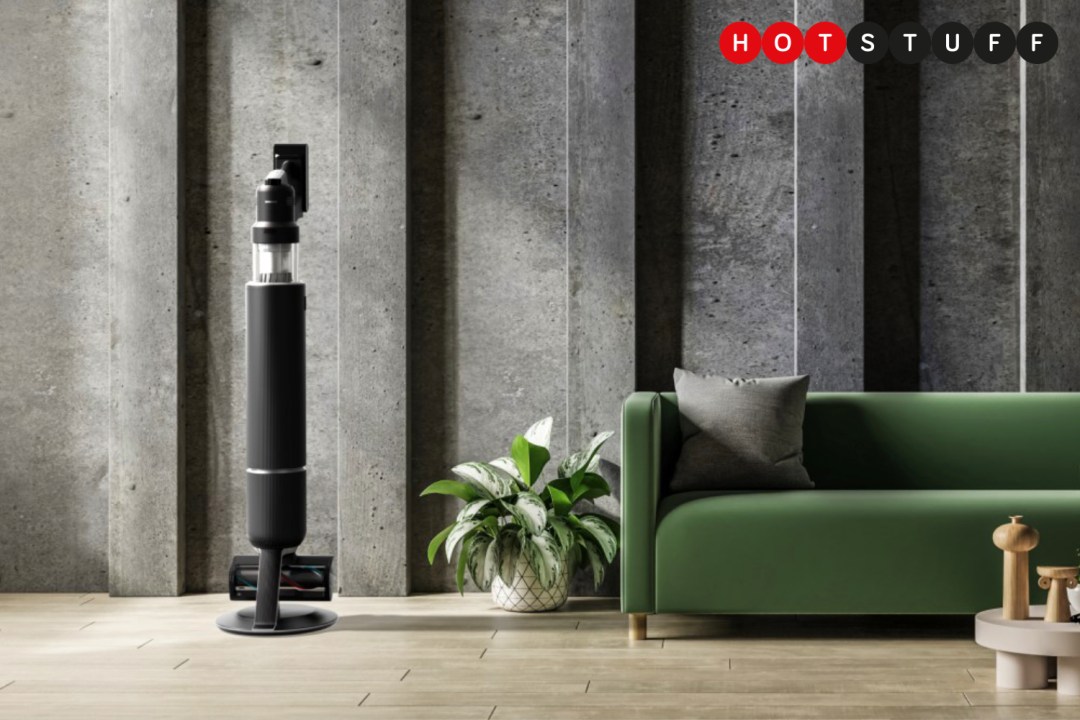 Samsung's Bespoke Jet AI vacuum in room