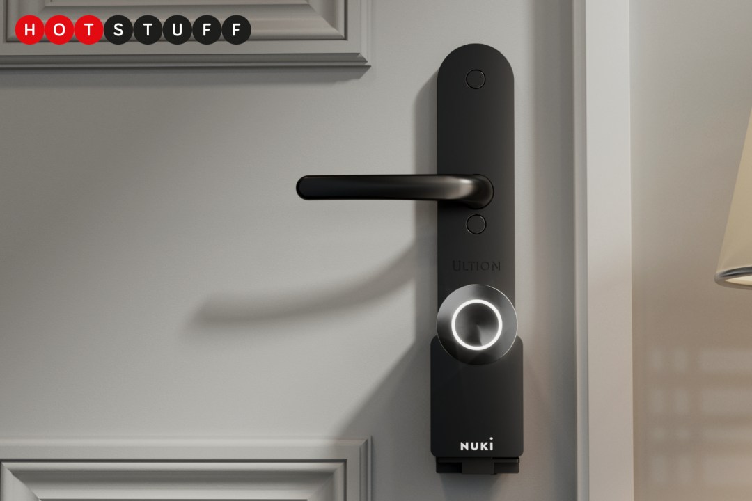 Ultion's new Nuki Plus lock on door