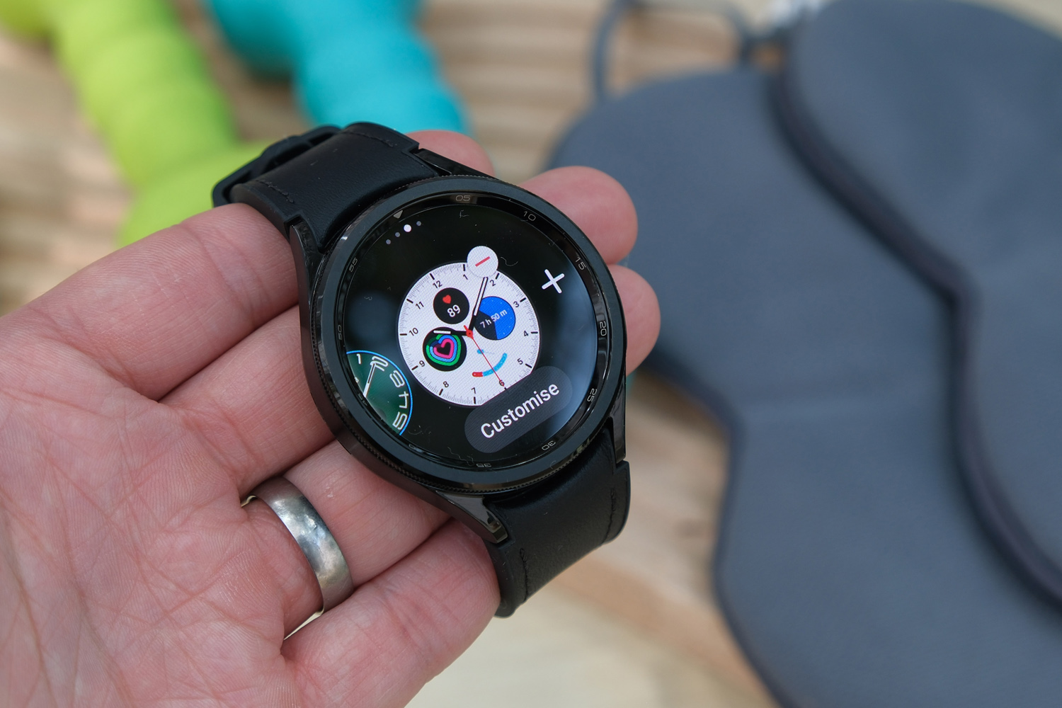 Samsung Galaxy Watch 6 Classic review in hand