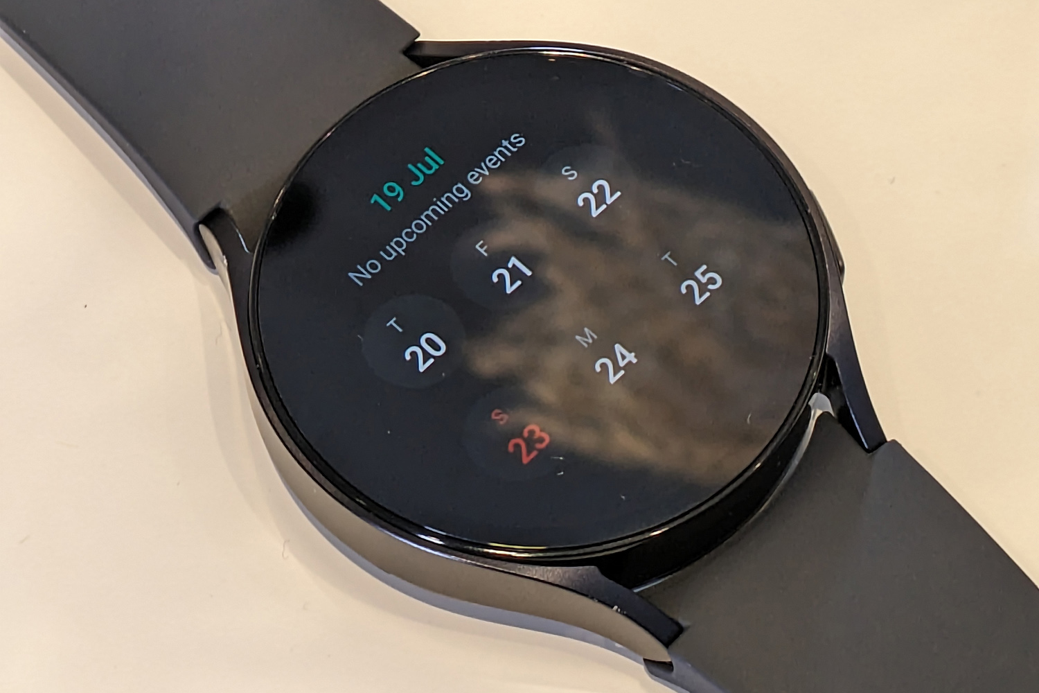 Samsung Galaxy Watch 6 hands-on calendar