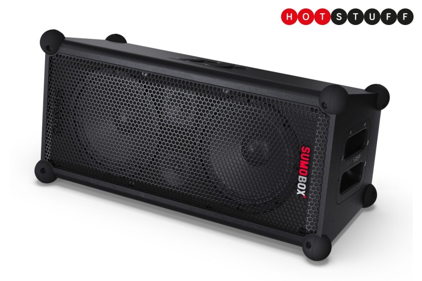 Sharp CP-LS100 SumoBox gives your music real weight