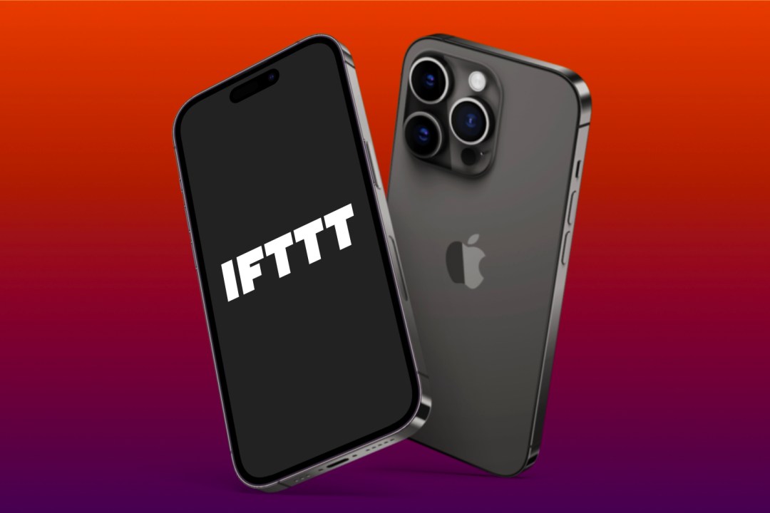IFTTT running on iPhone