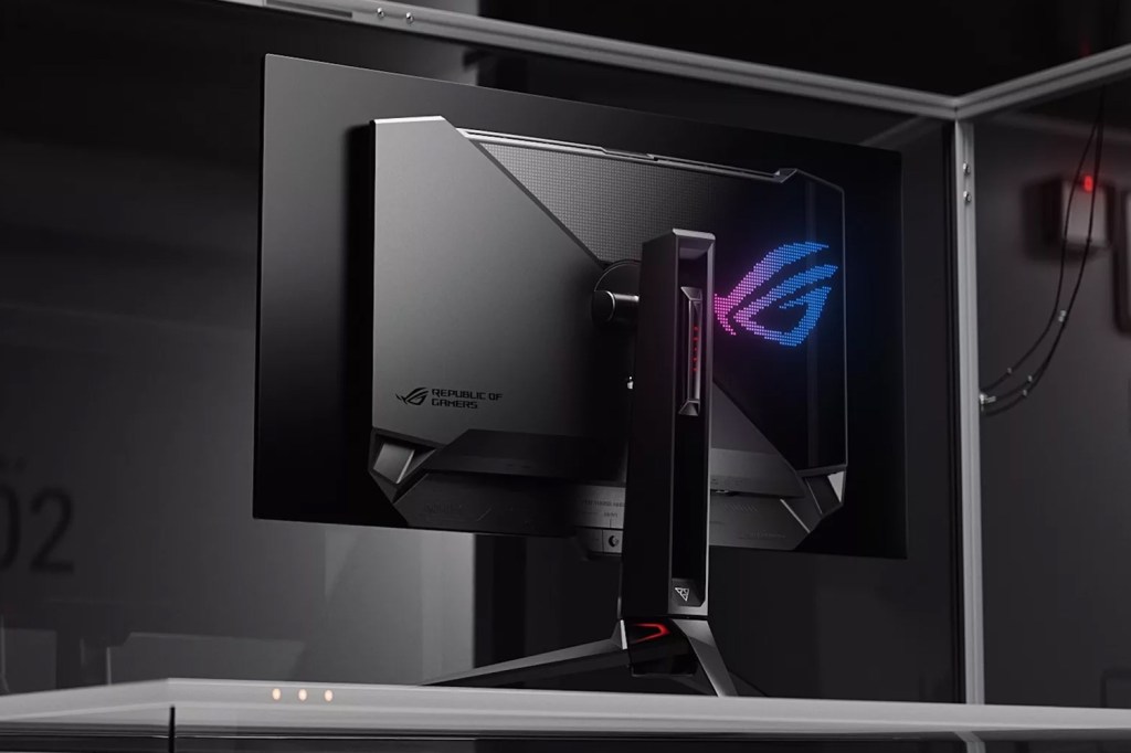 Asus ROG Swift OLED PG32UCDM rear