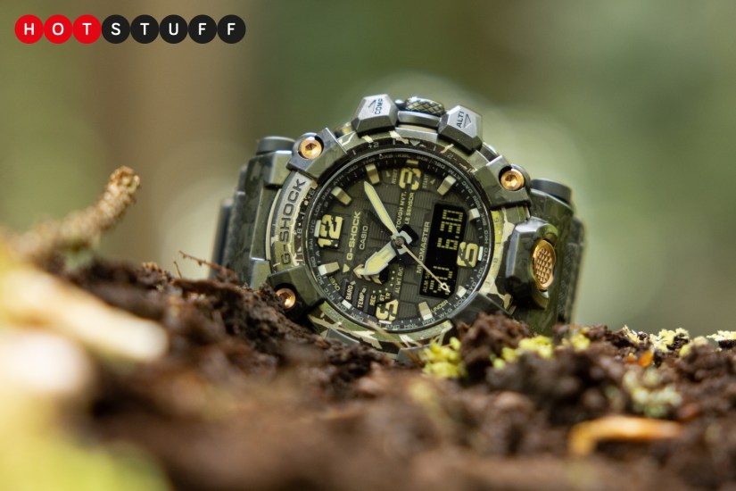 Limited Edition G-Shock Mudmaster GWG-2000CR features a cracked mud camo design