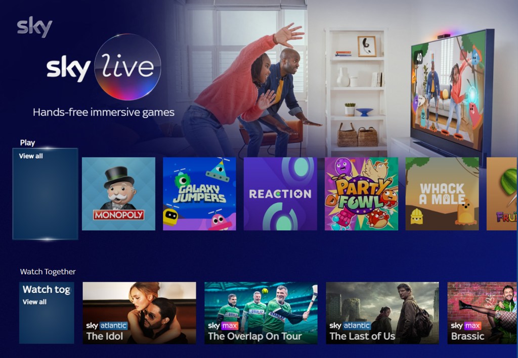 Sky Live UI