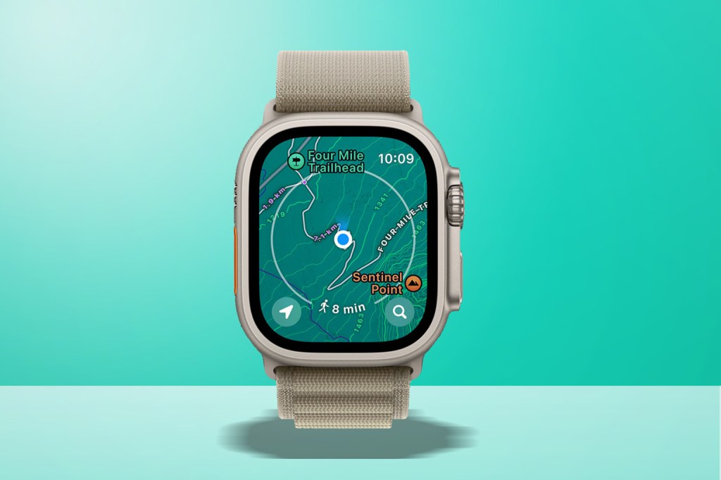 Apple Watch Ultra 2 maps