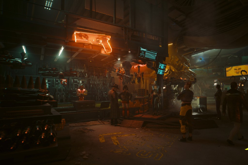 Cyberpunk 2077 Phantom Liberty screenshot market