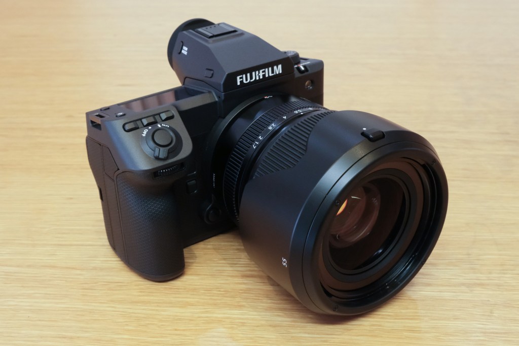 Fujifilm GFX100 II hands-on review front