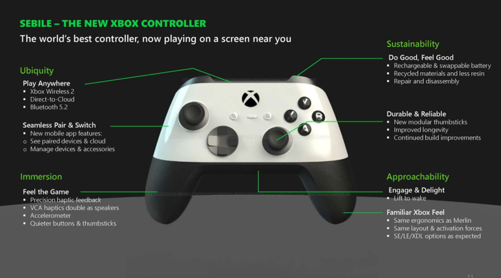 Sebile Xbox controller