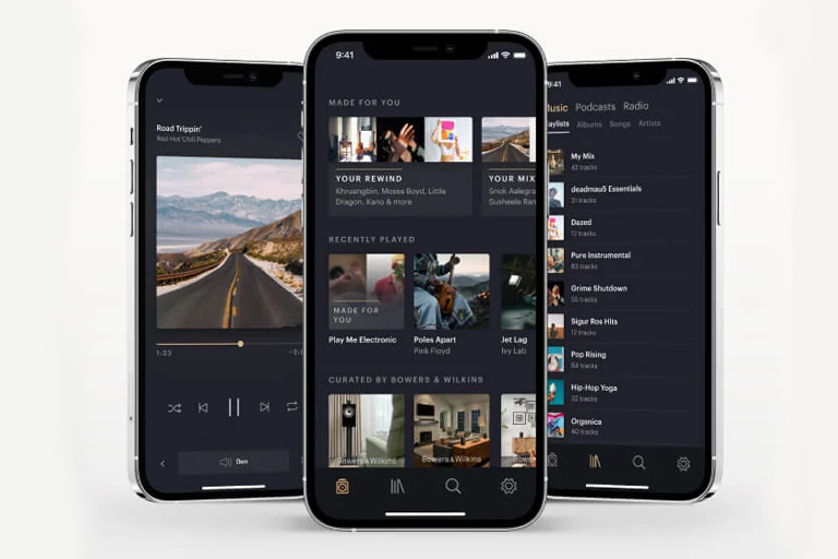 Bowers and Wilkins Music app