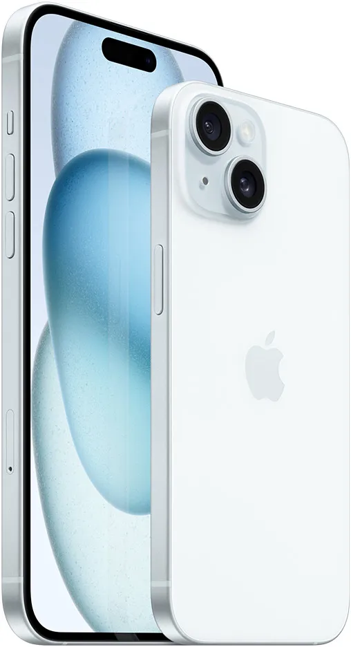 Blue iPhone 15