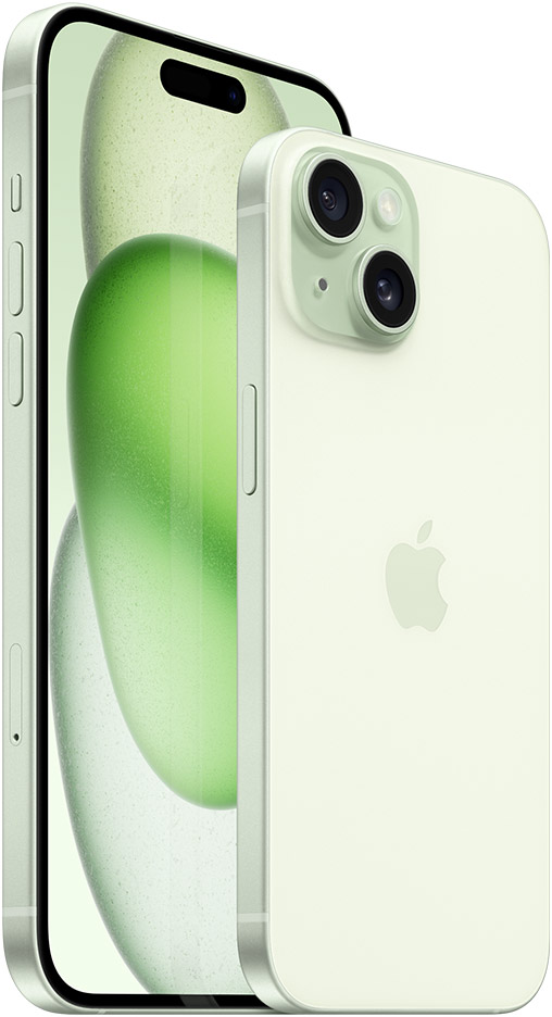 Green iPhone 15