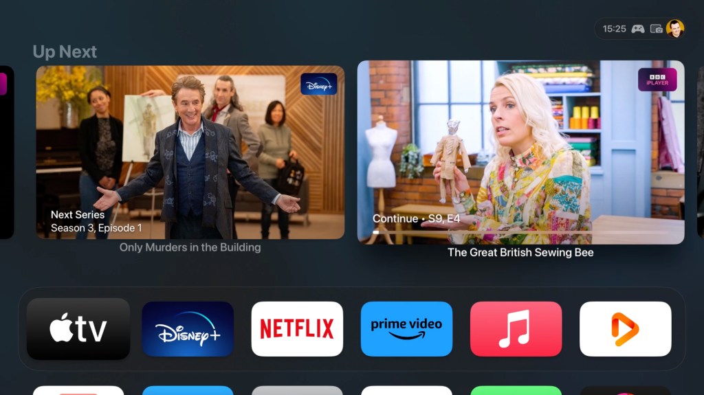 App previews on Apple TV